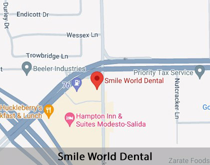 Map image for Cosmetic Dentist in Salida, CA