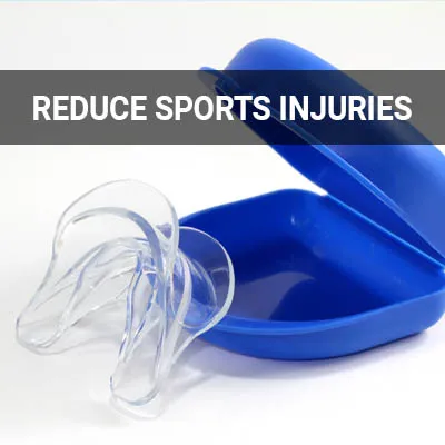 Visit our Reduce Sports Injuries With Mouth Guards page